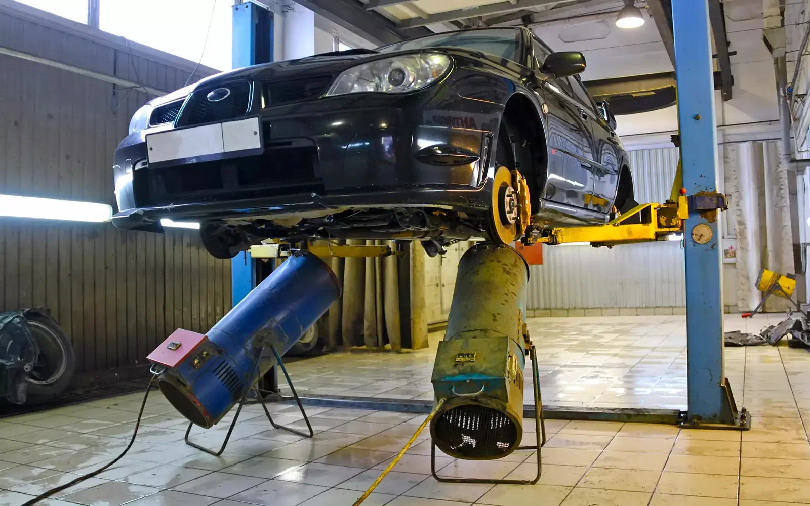 Полная сушка автомобиля